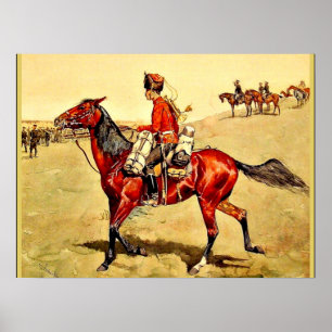 Remington - Russische Garde voor Hussar Poster