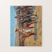 Remington The Mexican Major Painting Legpuzzel (Verticaal)