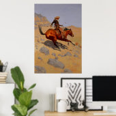 Remington's Cowboy 1902 Poster (Thuiskantoor)