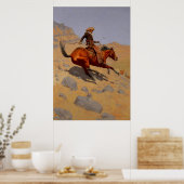 Remington's Cowboy 1902 Poster (Keuken)