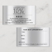 Remise de 10% sur le prochain rendez-vous Logo Mer (Devant / Derrière)