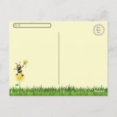 Remise Florale De La Carte Postale (Dos)