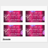 Remise Offre de vente Sticker rond classique (Feuille)