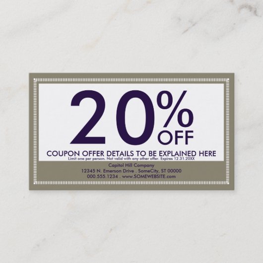 remise sur coupon de style emo (Devant)