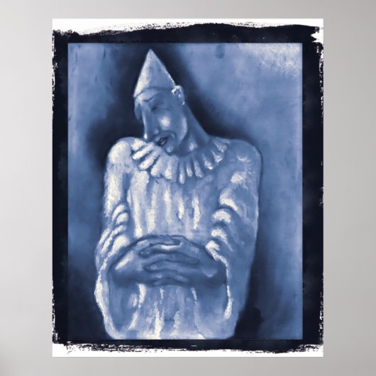 Remix du tableau Clown (1934) de Mikulas Gala (Devant)