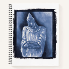 Remix of Clown (1934) oil painting by Mikulas Gala Notitieboek