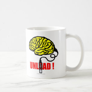 Remmen om uit te laden koffiemok