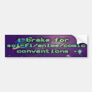 remmen voor conventies v.2 bumpersticker