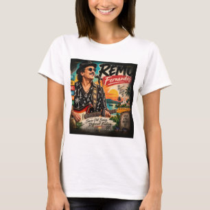 Remo Fernandes — Goas muzikale icoon T-shirt