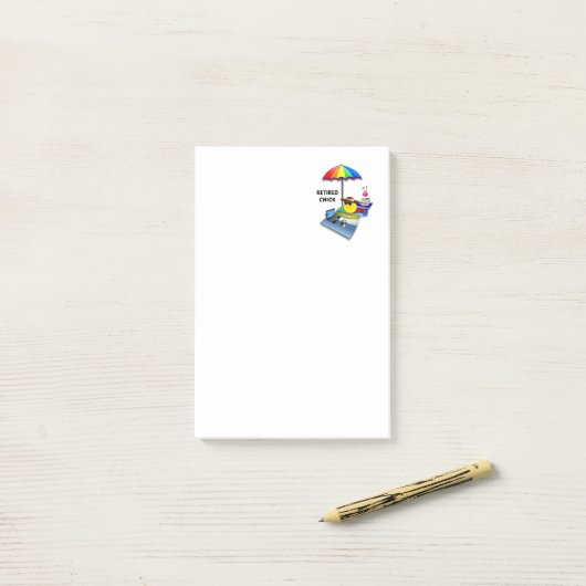 Remoe Chick, populair design, Post-it® Notes (Op bureau)