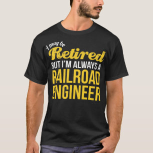 Remoe Railroad Engineer Funny Retirement Gift T-shirt