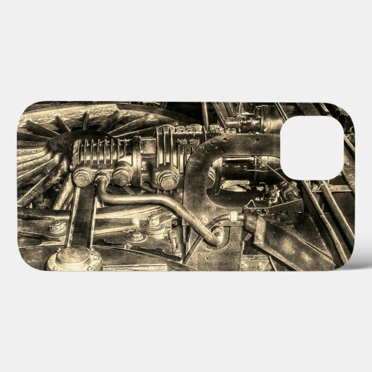 Remonter - Train Wheels Coque-Mate coque iphone (Verso (horizontal))