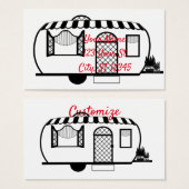 Remorque caravane arrondie Thunder_Cove (Devant & derrière)