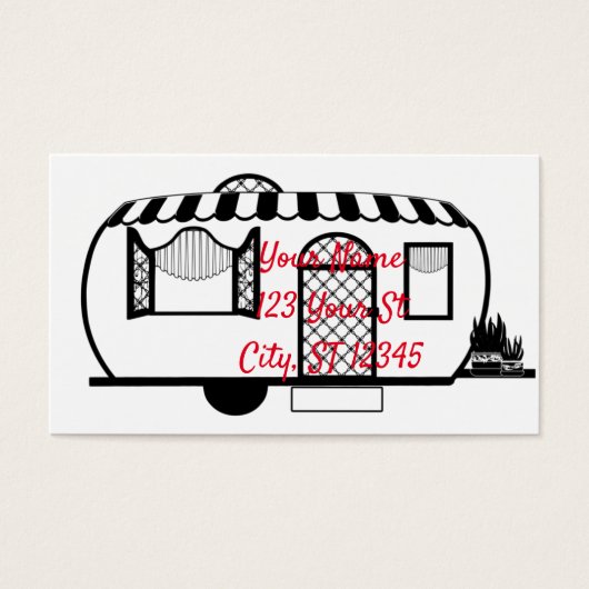 Remorque caravane arrondie Thunder_Cove (Devant)