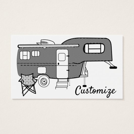 Remorque classique Caravan Thunder_Cove (Dos)