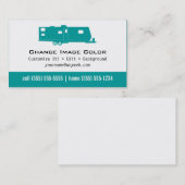 Remorque de voyage - carte de visite personnel (Devant / Derrière)