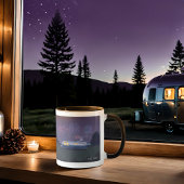 Remorque Voyage Silver RV & Night Sky Coffee Mug