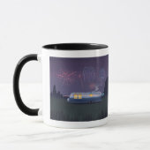 Remorque Voyage Silver RV & Night Sky Coffee Mug (Gauche)