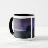 Remorque Voyage Silver RV & Night Sky Coffee Mug (Devant gauche)