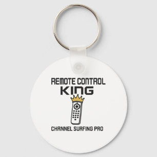 Remote Control King (kanaal Surfing Pro) Grafisch Sleutelhanger
