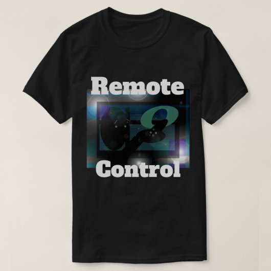 "Remote Control" SKULLNSKIN Grafisch ontwerp door T-shirt (Design voorkant)
