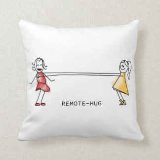 Remote-Hug Kussen
