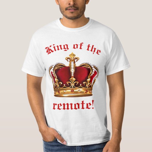 Remote King T-shirt (Voorkant)