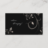 Remous à la mode élégants de beige de carte de (Dos)