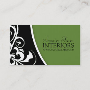 Remous élégant : : Carte de visite