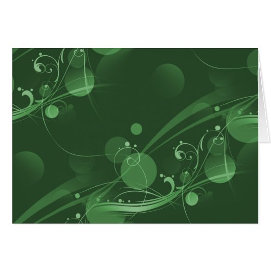 REMOUS ET POINTS DE CERCLE VERT-FONCÉ (Devant horizontal)