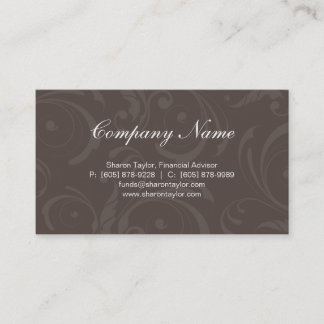 Remous professionnels de carte de visite de Taupe