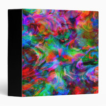 Remous psychédélique de couleur
