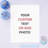 Remove This Design & Add Your Own Design Flyer (Enkel)