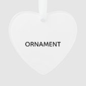 Remove This Text & Add Your Own Design Ornament (voorkant)
