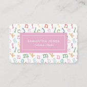 Remplacer la carte d'appel de l'enseignant Coordon (Devant)