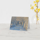 Rempli avec la carte de voeux de Noël magique et j (Fleur jaune)