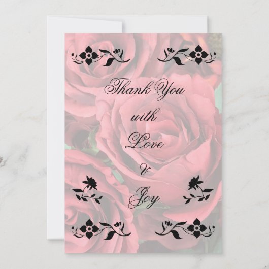 Remplir le Faire-part de mariage floral blanc (Dos)