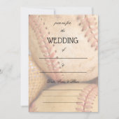 Remplir le Faire-part de mariage Sport vierge (Devant)