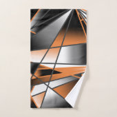 Remplissage de couleur dégradé orange Conception m (Serviette à main)