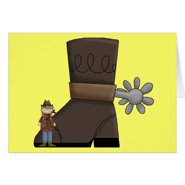 Remplissez grandes bottes de cowboy - blanc (Devant horizontal)