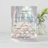 Remplissez Le Faire-part de mariage Floral Vierge (Debout devant)