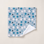 Remplissez votre vie avec Joy Polka dot motif (Gant de toilette)