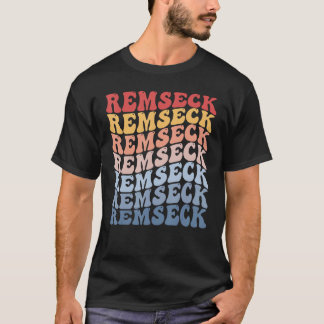 Remseck City Groovy Retro T-shirt