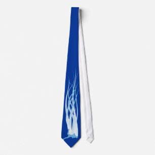 Ren als de wind - blauw stropdas