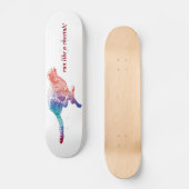Ren als een Cheetah Skateboard (Voorkant)