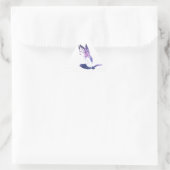 Ren de straten driehoek sticker (Tas)