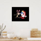 Ren en Stimpy Poster (Keuken)