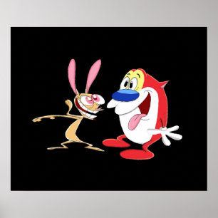 Ren en Stimpy Poster