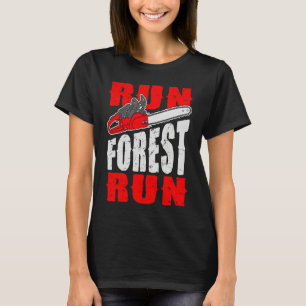 Ren Forest Ren Houthakker Bosarbeider Houtvester T-shirt