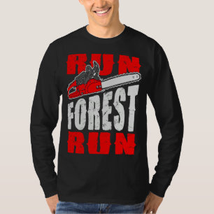 Ren Forest Ren Houthakker Bosarbeider Houtvester T-shirt